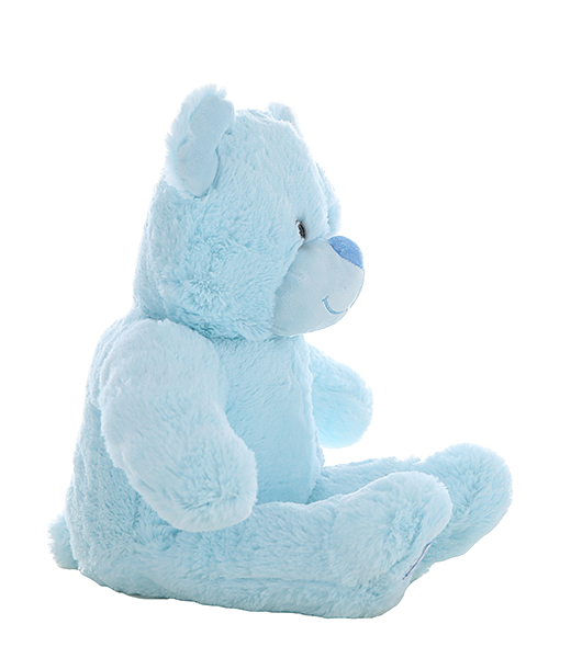 “Baby Blue” Patches the Bear (16")