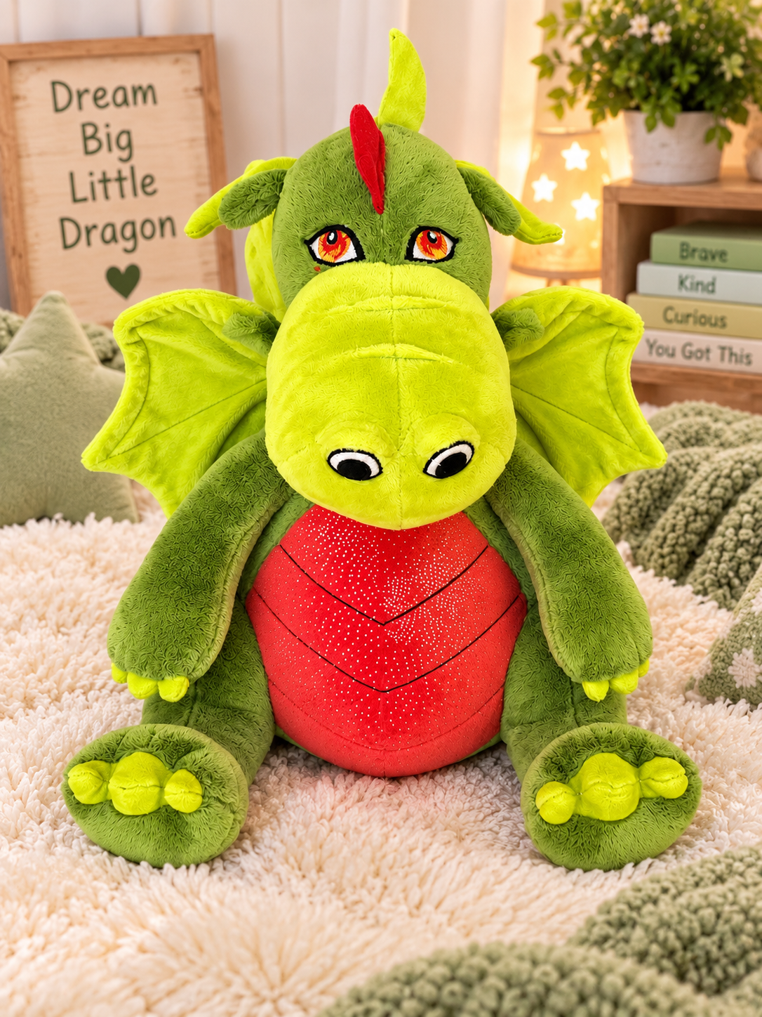 "Fearless” The Friendly Dragon (16")