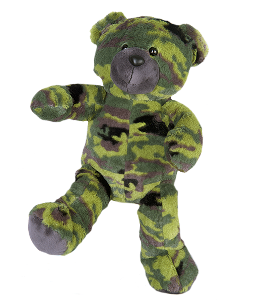 “G.I.” Camo Bear (16")
