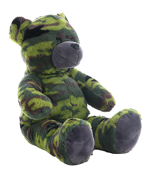 “G.I.” Camo Bear (16")