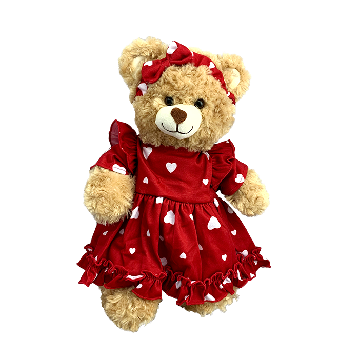 Lotta Love, Hearts Dress w/Headband