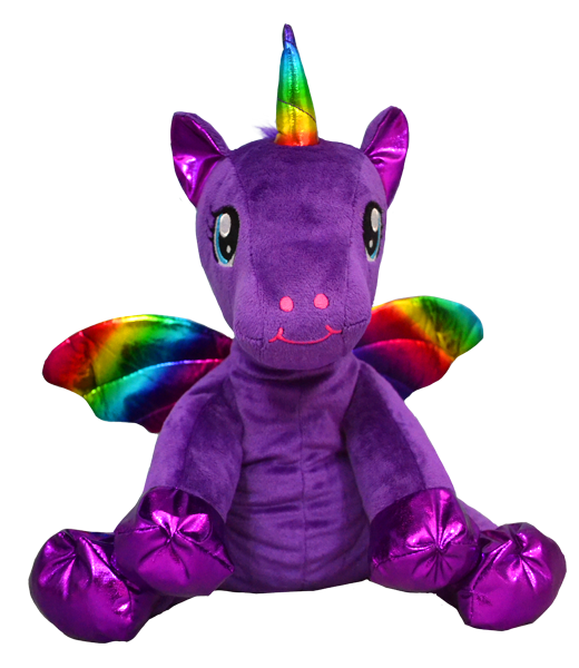 "Luna" the Purple Winged Unicorn (16")