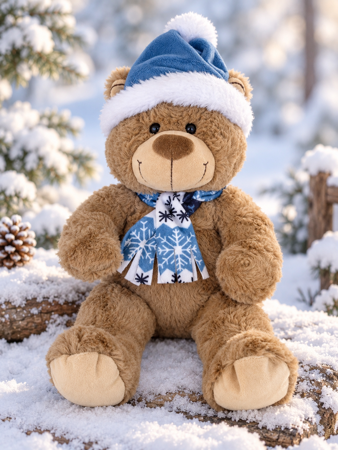 “Toboggan” the Teddy (16")