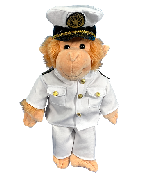 Navy Whites Uniform (16")