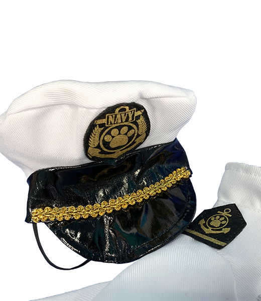 Navy Whites Uniform (16")