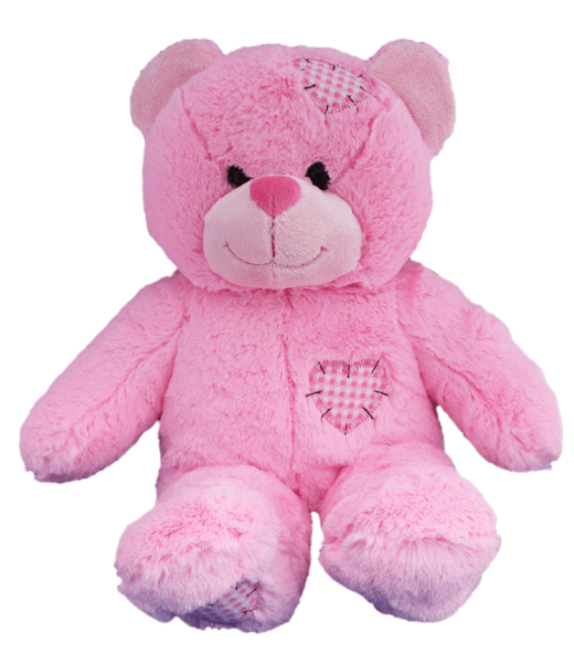 “Pink Patches” the Bear (16")