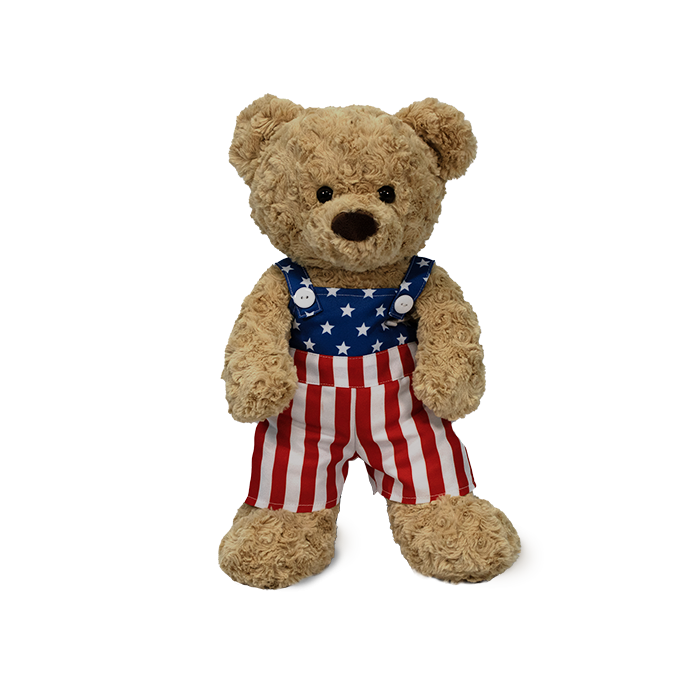 "Stars and Stripes" Overalls
