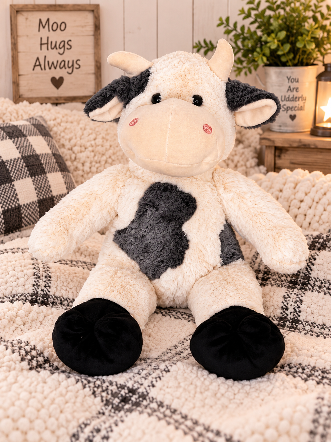 “Bessie Mae” the Cow (16")