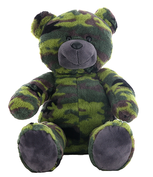 “G.I.” Camo Bear (16")