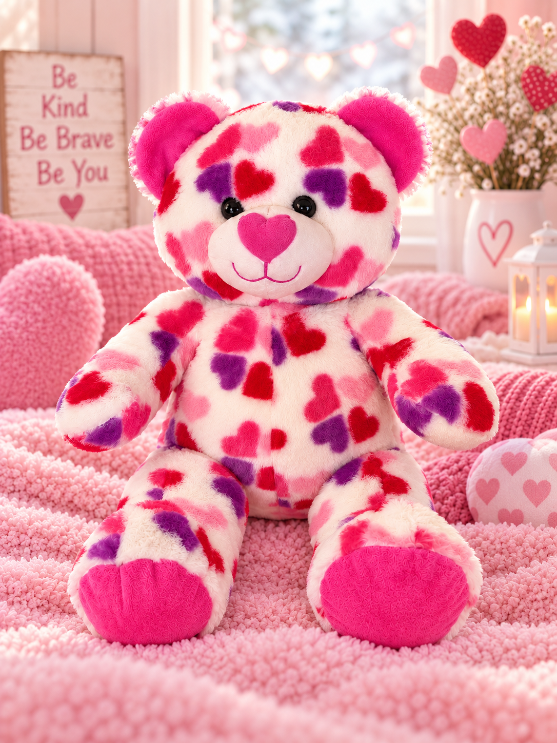 “Heartly” the Bear (16")