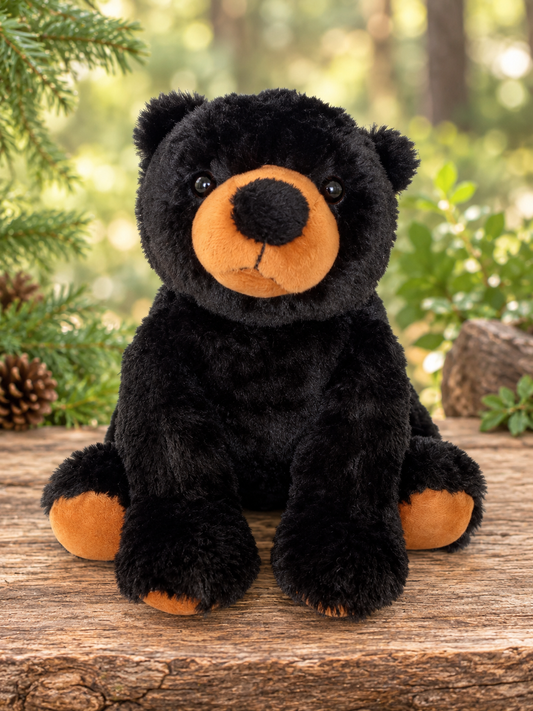 “Huckleberry” the Black Bear (16")