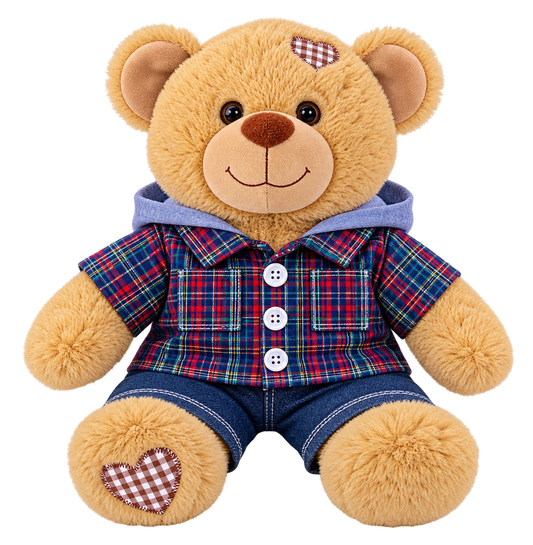 Skater Hoodie w/ Denim Pants