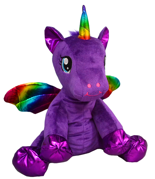 "Luna" the Purple Winged Unicorn (16")
