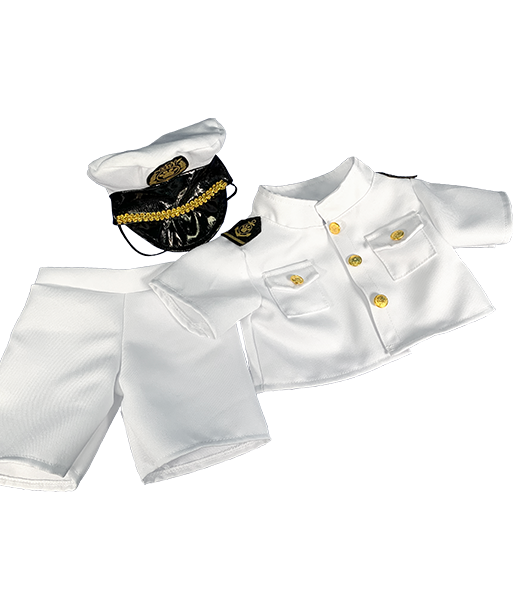 Navy Whites Uniform (16")