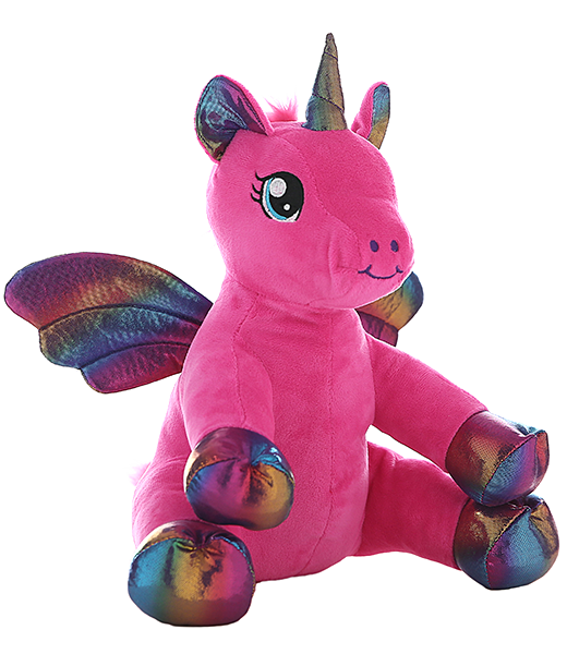 "Nova" the Pink Unicorn (16")