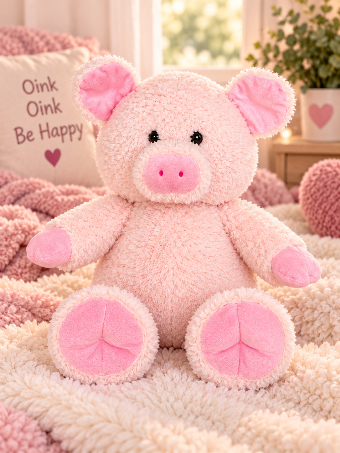 “Pudge” the Pig (16")