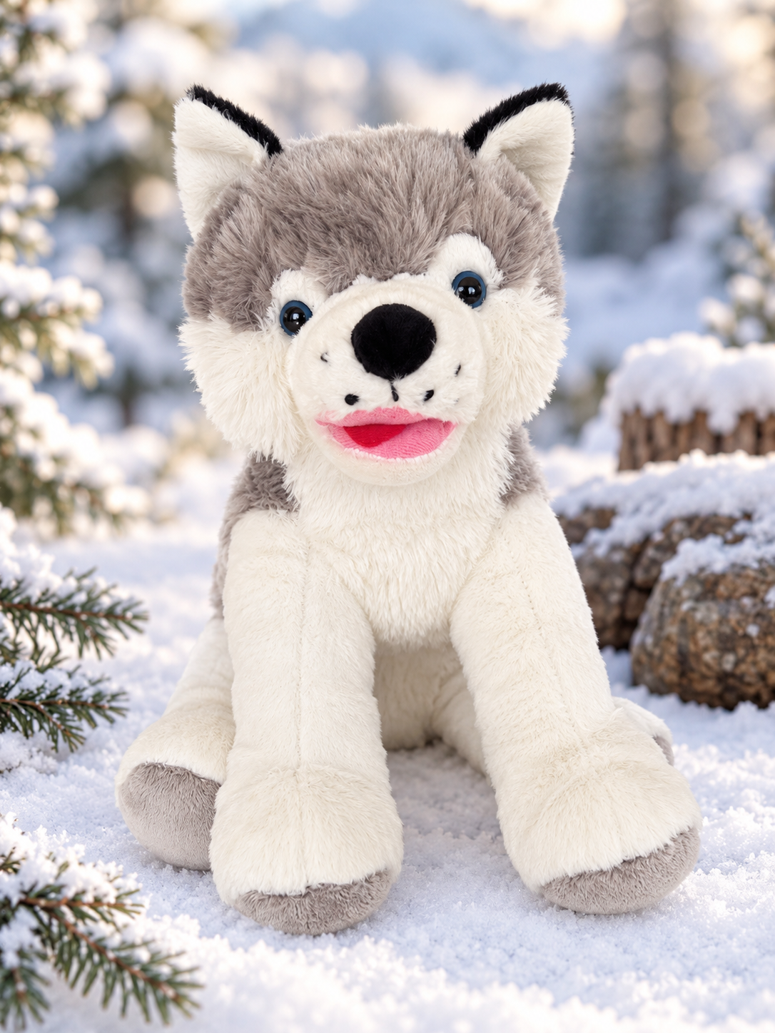 “Snowshoe “ the Husky (16")