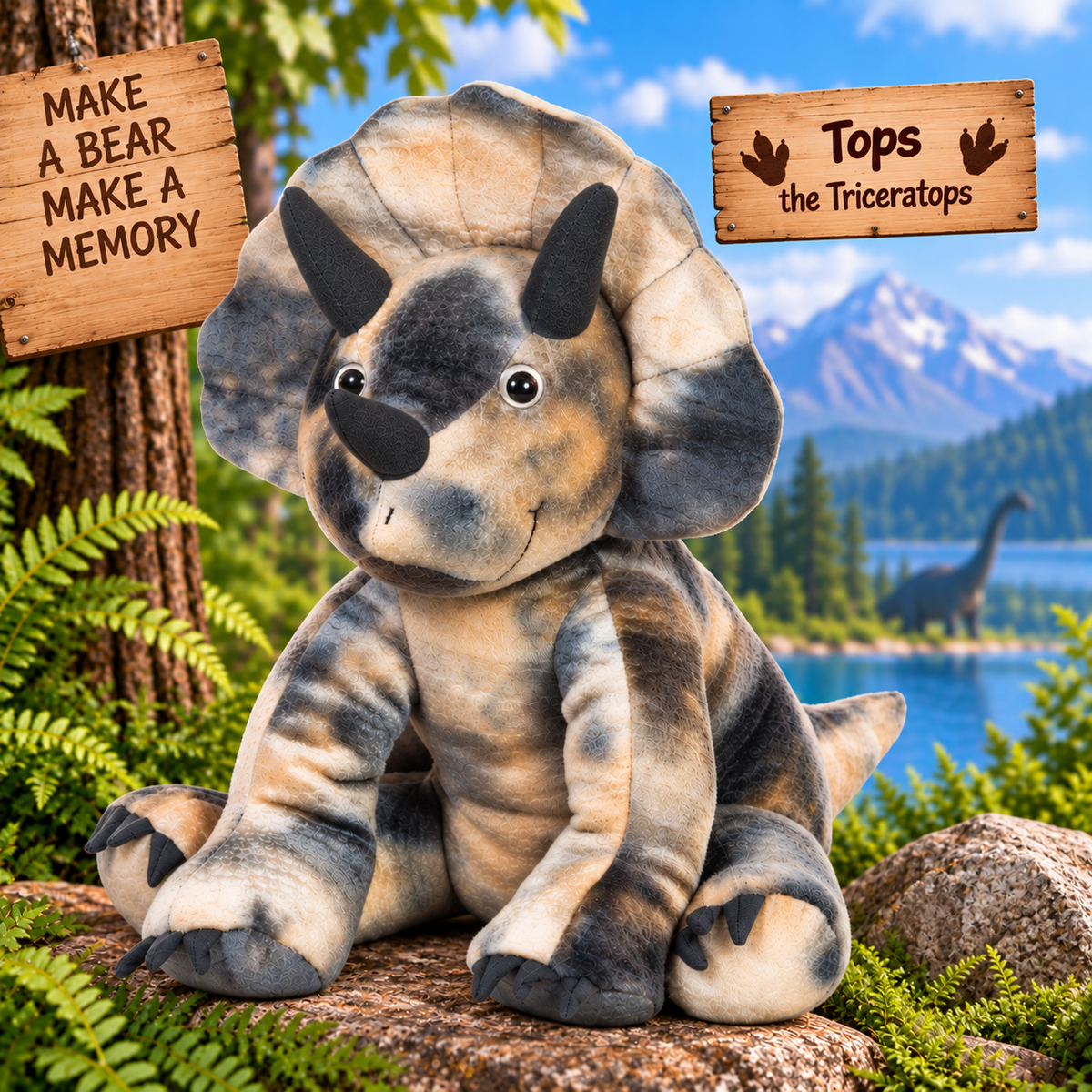 “Tops”The Triceratops (16")