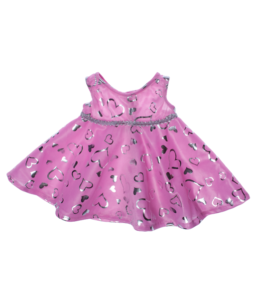 Pink & Silver Dress