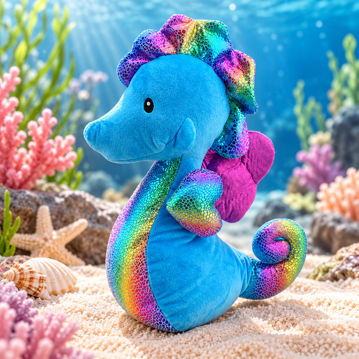 "Shimmer" the Seahorse (16")