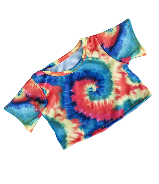 Rainbow Tie Dye Print T-Shirt